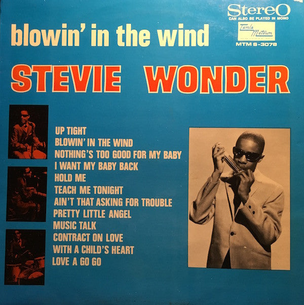Stevie Wonder : Blowin' In The Wind (LP, Album)