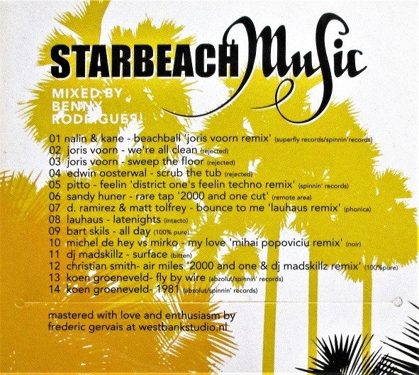 Benny Rodrigues : Starbeach Music 2010 Vol. 1 (CD, Comp, Mixed)