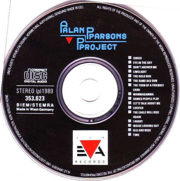 The Alan Parsons Project : Pop Classics (CD, Comp)