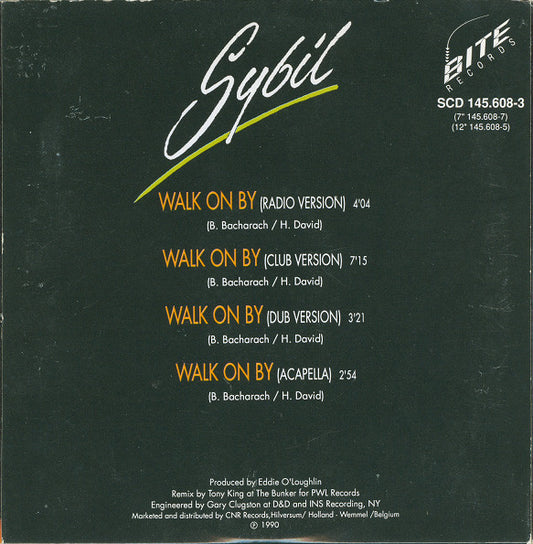 Sybil : Walk On By (CD, Maxi)