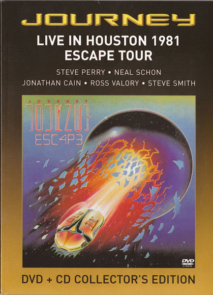 Journey : Live In Houston 1981 Escape Tour (CD, Album + DVD, Multichannel, PAL, Dol + DVD)