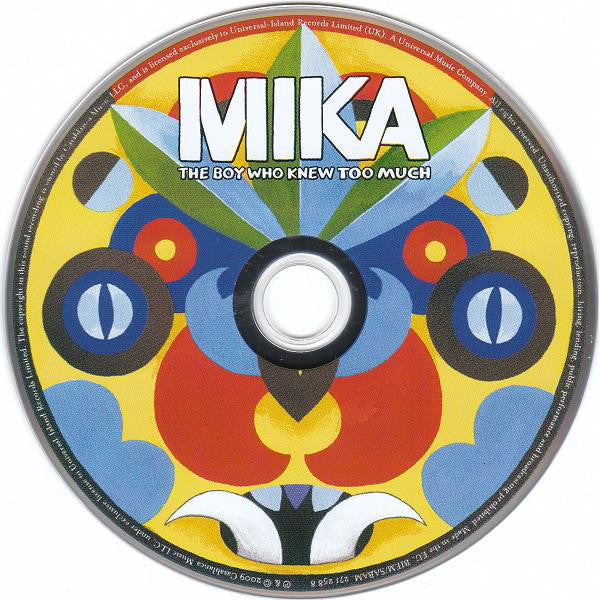 MIKA (8) : The Boy Who Knew Too Much (CD, Album, Enh)