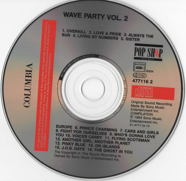 Various : Wave Party Volume 2 (CD, Comp)