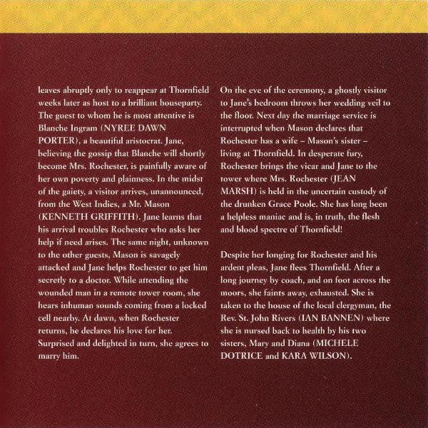 John Williams (4) : Jane Eyre (CD, RM)