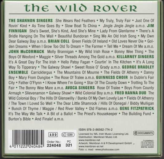 Various : ‎The Wild Rover - The Best Of Irish Music (10xCD, Comp + Box, Comp)