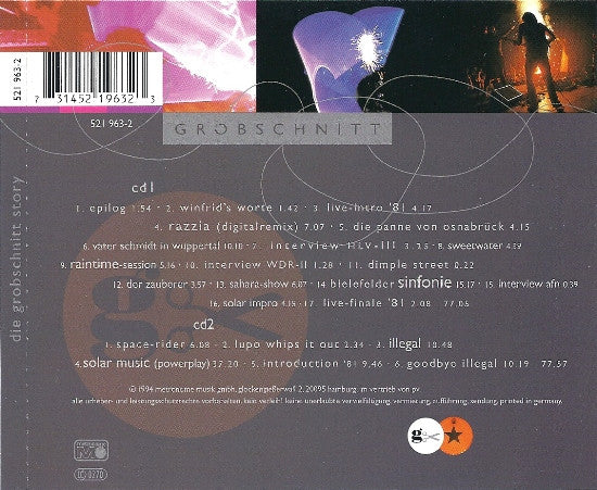 Grobschnitt : Die Grobschnitt Story 1 (2xCD, Album)