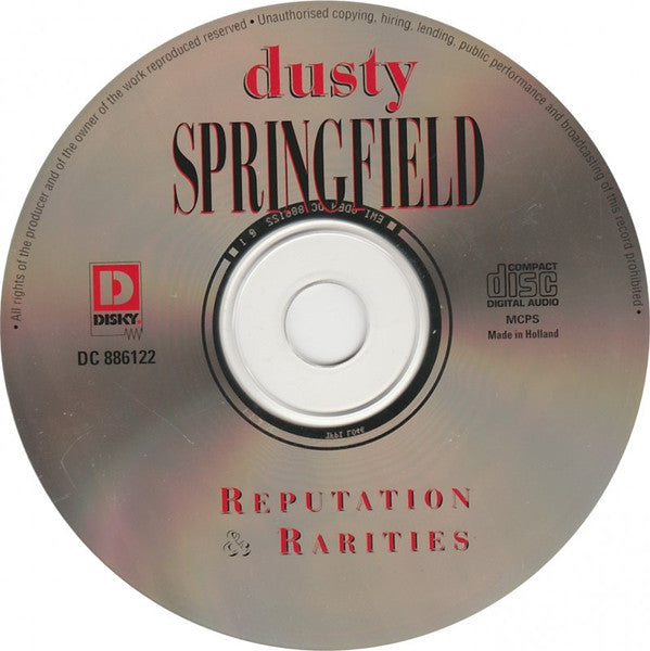 Dusty Springfield : Reputation & Rarities (CD, Album, RE)