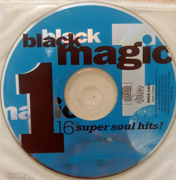 Various : Black Magic 1 - 16 Super Soul Hits (CD, Comp)