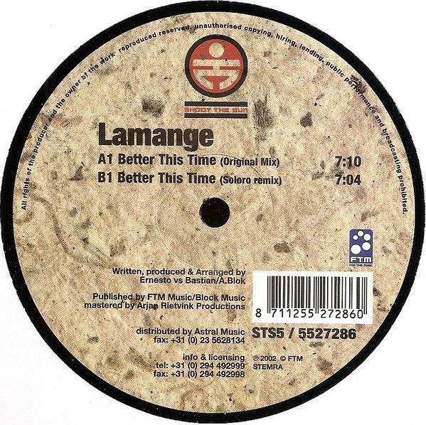 Lamanche : Better This Time (12")