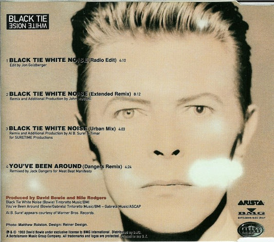 David Bowie Featuring Al B. Sure! : Black Tie White Noise (CD, Maxi)