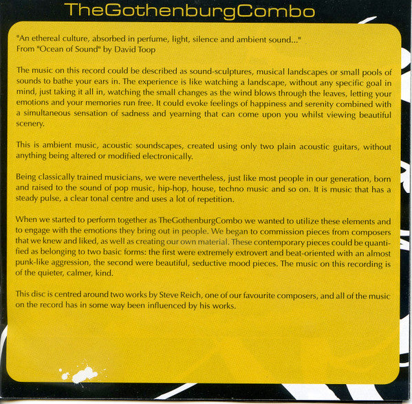 The Gothenburg Combo : Soundscapes (SACD, Hybrid, Album)