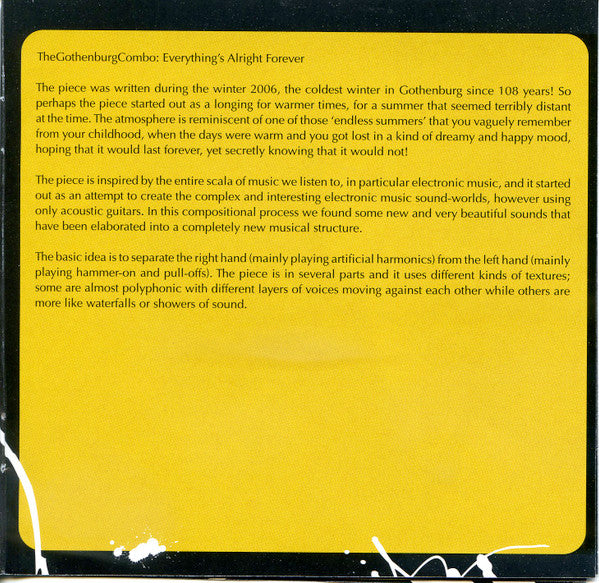 The Gothenburg Combo : Soundscapes (SACD, Hybrid, Album)