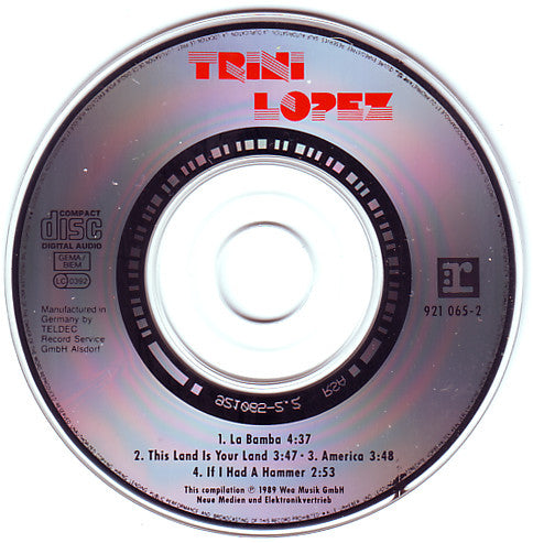 Trini Lopez : La Bamba (CD, Mini, Single)