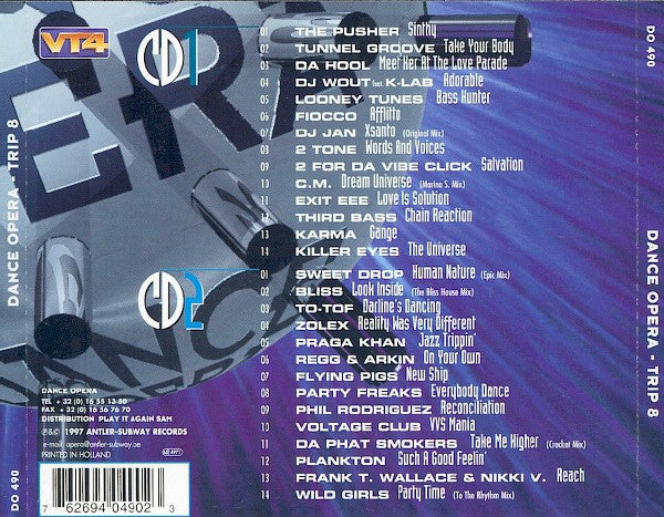 Various : Dance Opera Trip 8 (2xCD, Comp)