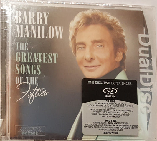 Barry Manilow : The Greatest Songs Of The Fifties (Hybrid, DualDisc, Comp, PAL)