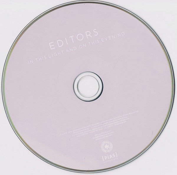 Editors : In This Light And On This Evening (CD, Album + CD + Ltd)