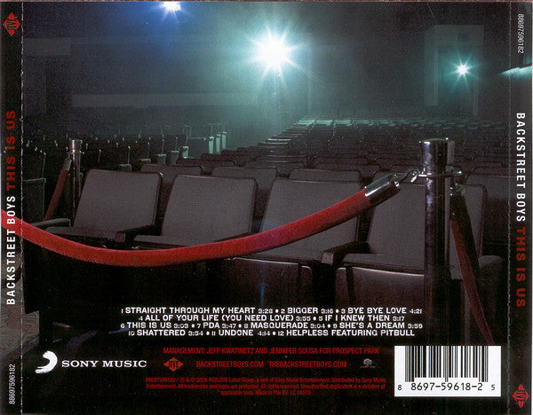 Backstreet Boys : This Is Us (CD, Album)