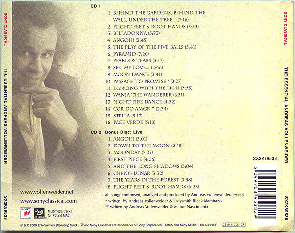 Andreas Vollenweider : The Essential (2xCD, Comp, Enh, RM)