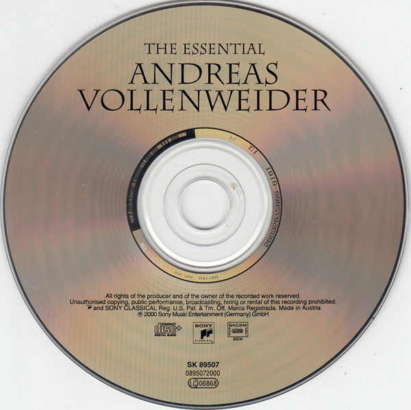 Andreas Vollenweider : The Essential (2xCD, Comp, Enh, RM)