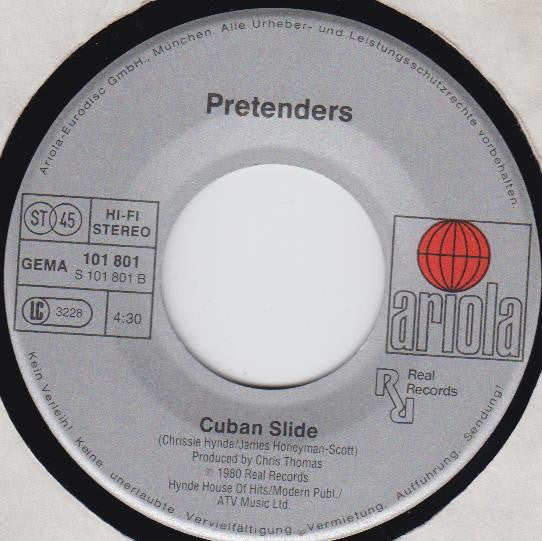 The Pretenders : Talk Of The Town (7", Single)