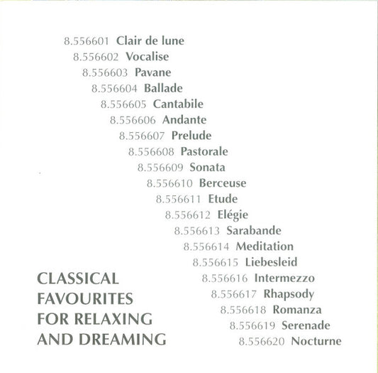 Various : Vocalise - Classical Favourites For Relaxing And Dreaming  (CD, Comp)