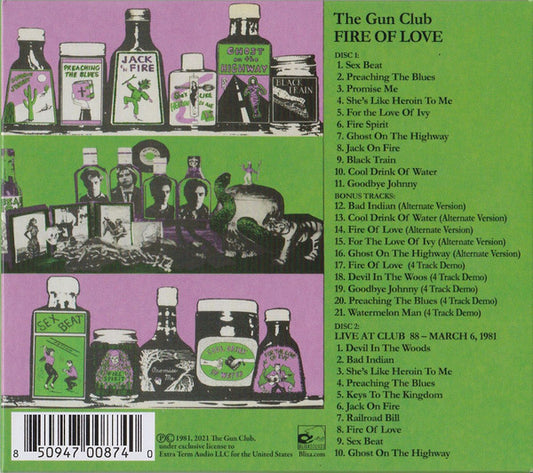 The Gun Club : Fire Of Love (CD, Album, RE, RM + CD + Dlx)