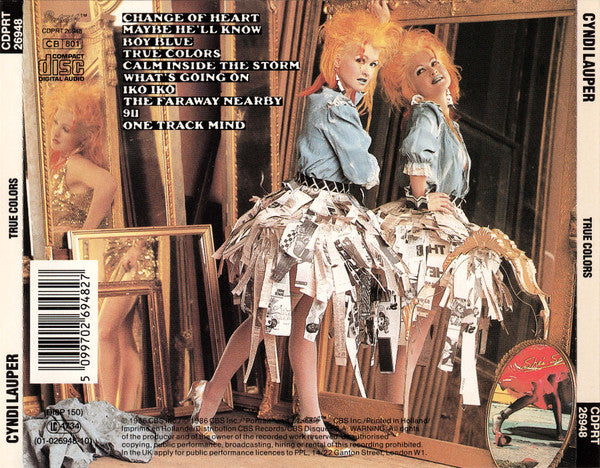 Cyndi Lauper : True Colors (CD, Album)