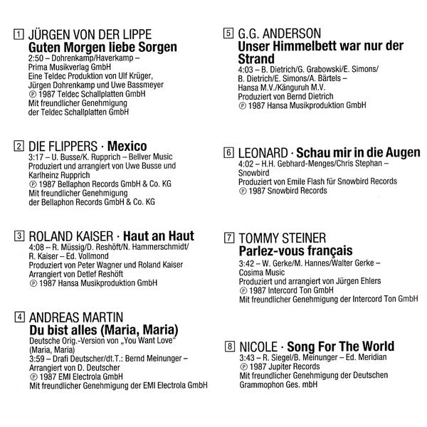 Various : Die Deutschen Hits (CD, Comp)