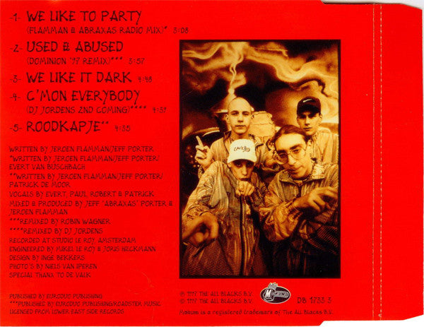 Party Animals : We Like To Party (CD, Maxi)