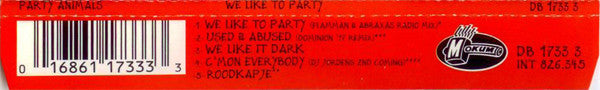 Party Animals : We Like To Party (CD, Maxi)