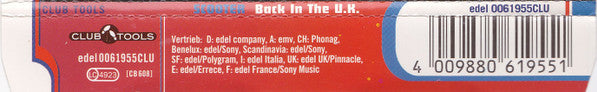 Scooter : Back In The U.K. (CD, Maxi)