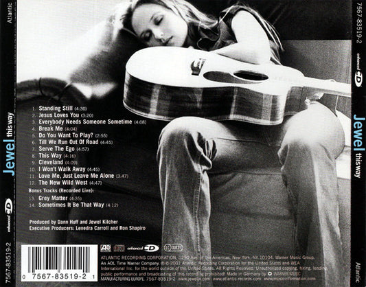 Jewel : This Way (CD, Album, Enh)