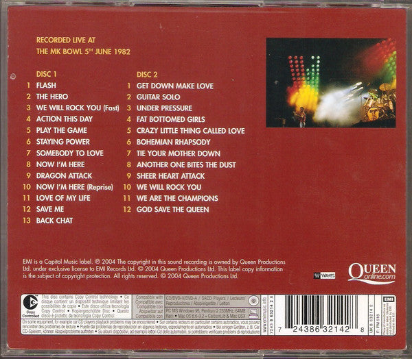 Queen : Queen On Fire (Live At The Bowl) (2xCD, Album, Copy Prot.)