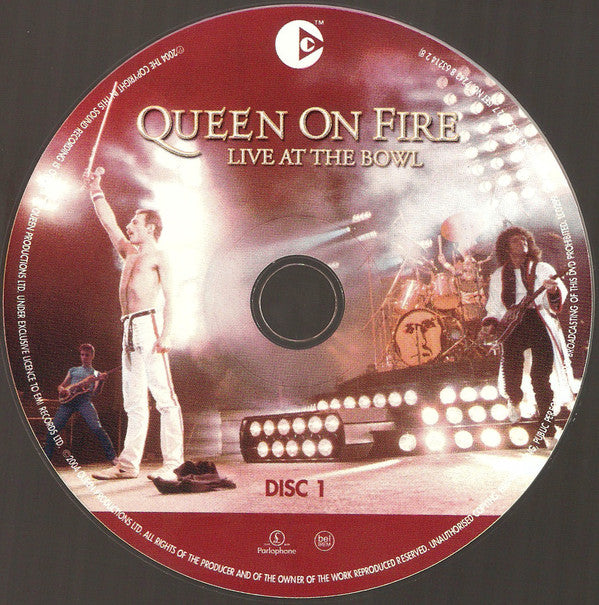 Queen : Queen On Fire (Live At The Bowl) (2xCD, Album, Copy Prot.)