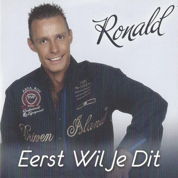 Ronald (8) : Eerst Wil Je Dit (CD, Single)