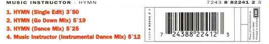 Music Instructor : Hymn (CD, Maxi)