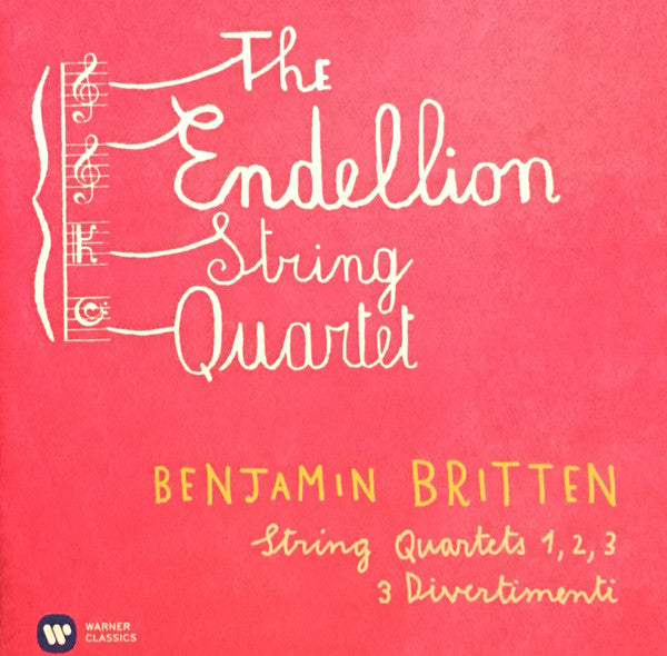 Endellion String Quartet : Britten String Quartest 1-3 - 3 Divertimenti (2xCD, Album)