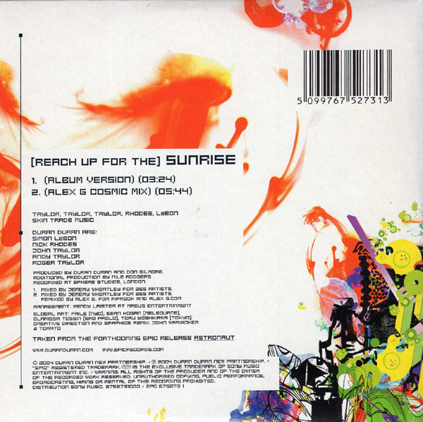 Duran Duran : (Reach Up For The) Sunrise (CD, Single)