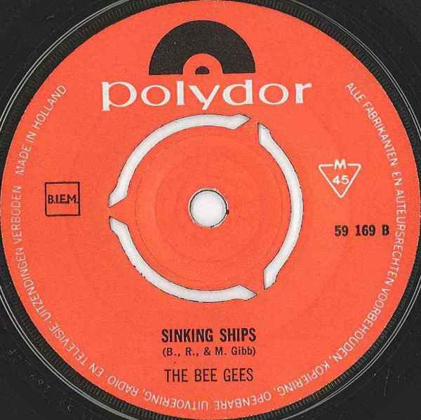 Bee Gees : Words (7", Single, Mono)