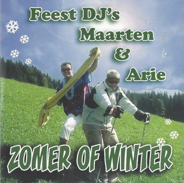 FeestDJ Maarten & Feest dj arie : Zomer Of Winter (CD, Single)