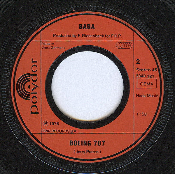 Baba (7) : Ali Baba (7", Single)