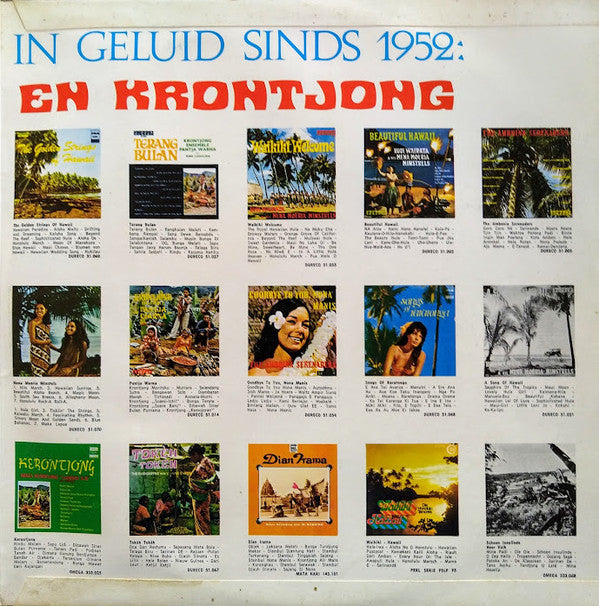 Mena Moeria Minstrels : Mahalo Nui Hawaii (LP, Album, Gat)