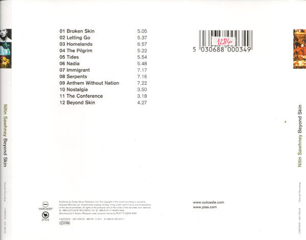 Nitin Sawhney : Beyond Skin (CD, Album)