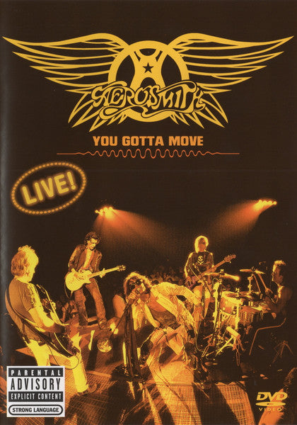 Aerosmith : You Gotta Move (DVD-V, Multichannel, PAL + CD, MiniAlbum, Enh)