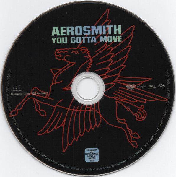 Aerosmith : You Gotta Move (DVD-V, Multichannel, PAL + CD, MiniAlbum, Enh)