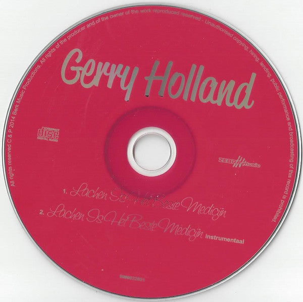 Gerry Holland : Lachen Is Het Beste Medicijn (CD, Single)