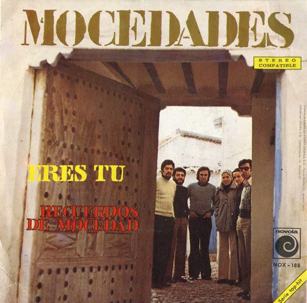 Mocedades : Eres Tú (7")