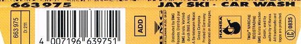 Jay Ski : Car Wash (CD, Maxi)