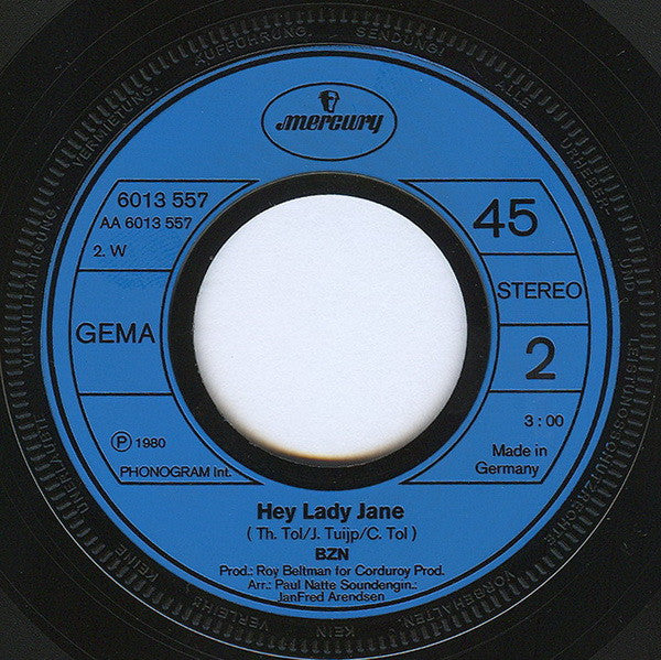 BZN : Pearlydumm (7", Single)