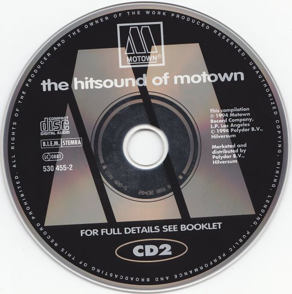Various : The Hitsound Of Motown (2xCD, Comp)